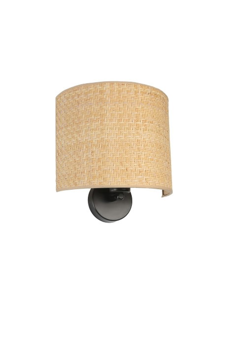 Opviq Lámpara de Pared 8852-6 Beige y Negro